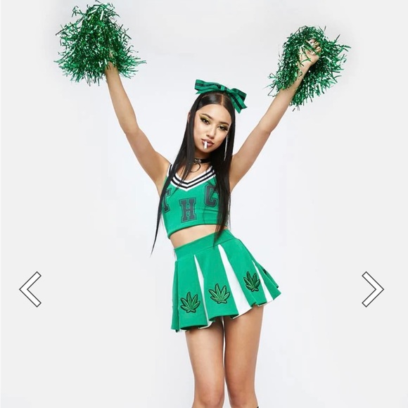 Dolls Kill Other High Spirited Cheerleader Costume Set Dolls Kill